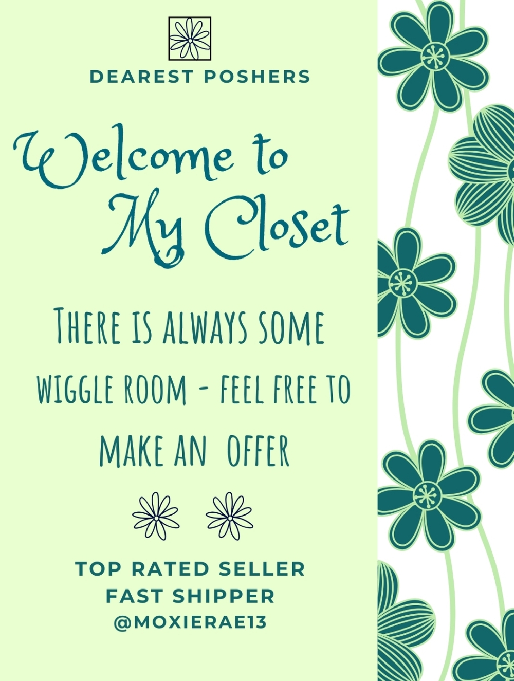 Enjoy the Scroll - Happy Poshing